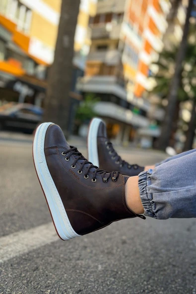 CH055 - CBT Between Erkek Bot KAHVE - Resim 2