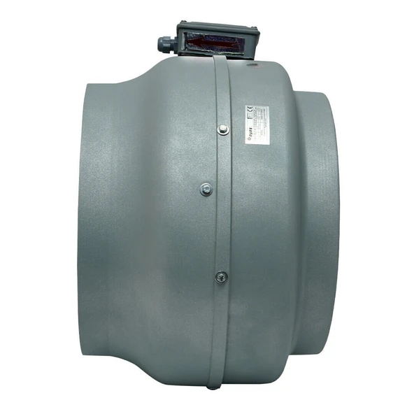 Ayas 25 cm çap YKA-250B-2K-M 2550 D/D 220/230 volt Monofaze Yuvarlak Kanal Tipi Radyal Fan - 5