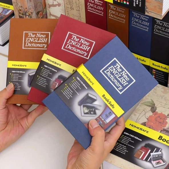 BUFFER® Kitap Görünümlü Gizli Kasa - 3