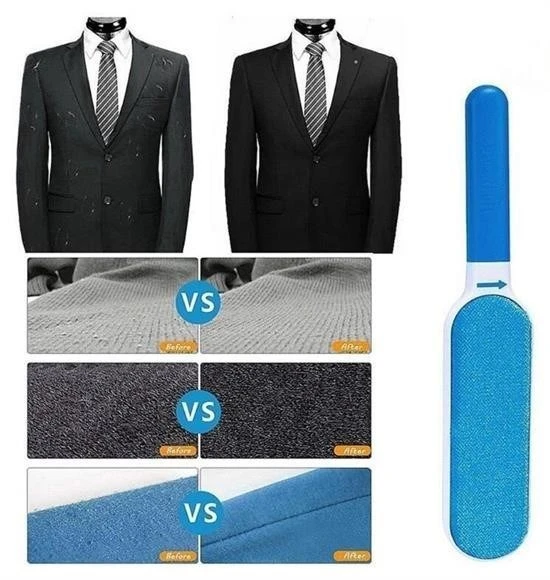 BUFFER® 2Li Set Kıl Tüy Toplayıcı Kendinden Temizlemeli Tarak - 7