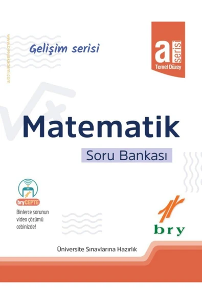 YKS TYT AYT Matematik A Temel Düzey Soru Bankası ürün görseli