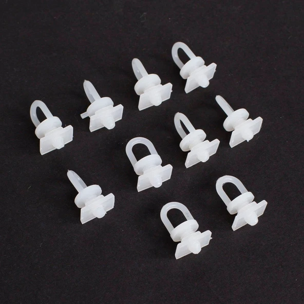 Loren Perde Düğmesi 10 adet Dikdörtgen Tabanlı ürün görseli 1