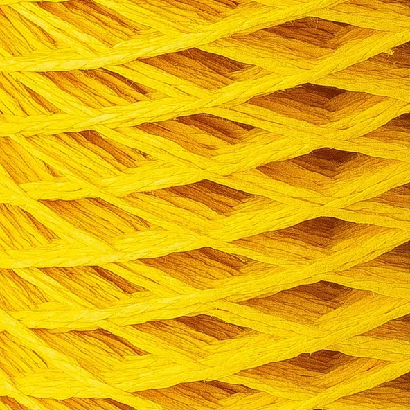 Loren Paper Hardal Sarı Kağıt İpi - RH24 - Resim 2