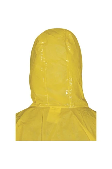 Delta Plus Dt300 Deltachem Kapüşonlu Unisex Tulum  Tıp 3b  Tek Kullanımlık  Kenarları Su Geçirmez - Resim 4