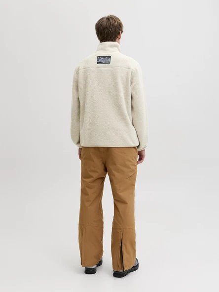 JACK JONES Teddy Ceket Erkek Peluş Mont 12284827 - Resim 3