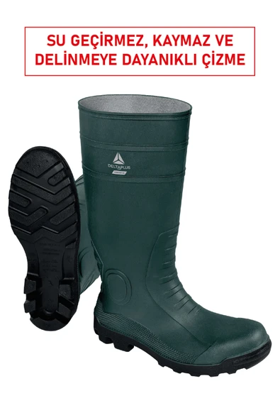 Delta Plus COPPER S5 SRA İş Ayakkabısı | Su Geçirmez, Çelik Burunlu ve Delinme Dirençli Profesyonel Çizmesi ürün görseli 1