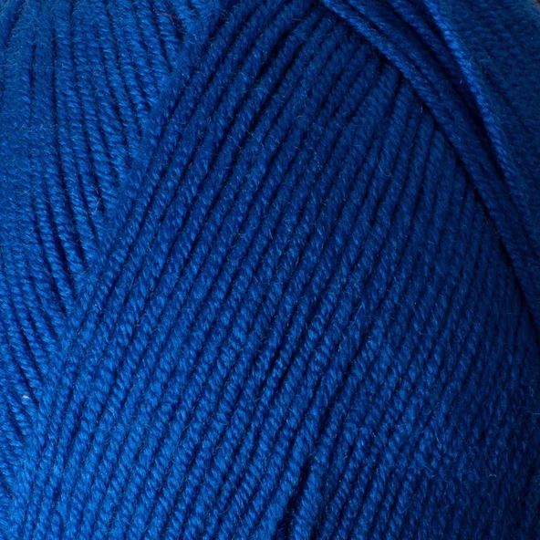 La Mia Baby Boom Saks Mavi El Örgü İpi - 605 - 34126 - Resim 2