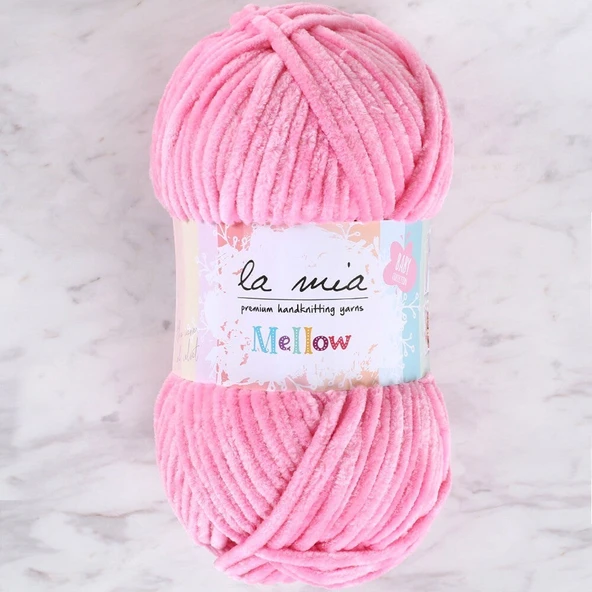 La Mia Mellow Pembe El Örgü İpi - 914 - 34160 ürün görseli 1
