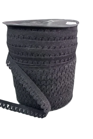 Çamaşır Askısı Şerit en 1 cm Siyah 1 Metre ürün görseli 1