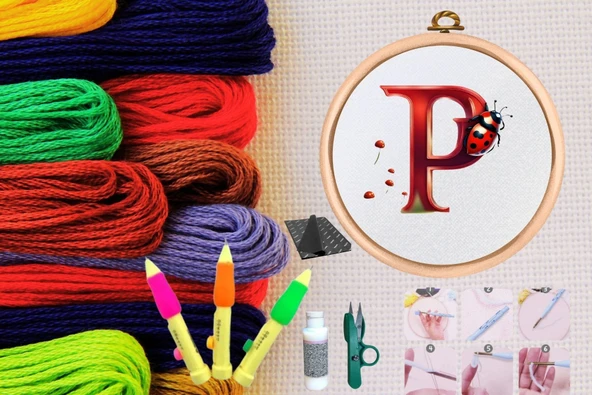 Punch Seti Nakış Seti Kasnaklı Kendin Yap Seti Seri 84 ürün görseli 1