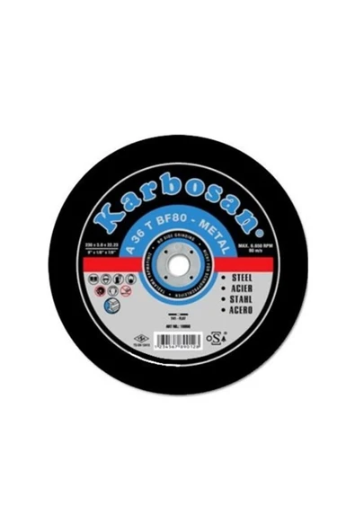 KARBOSAN 115 Lik Metal Kesme Taşı ürün görseli