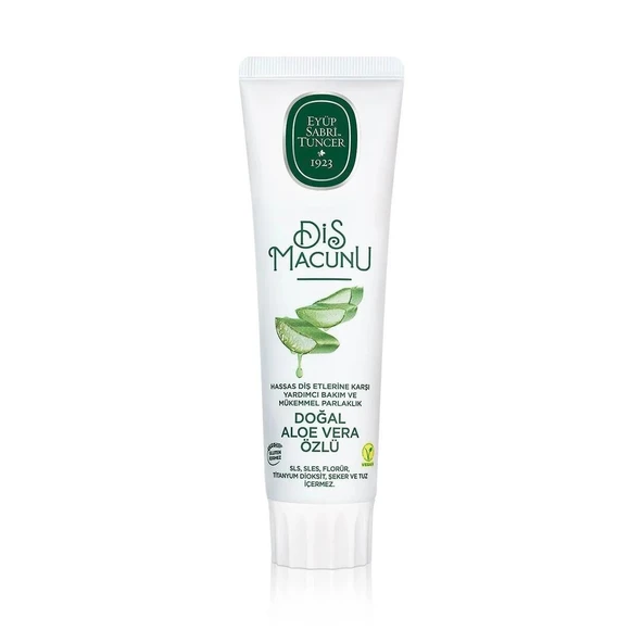Eyüp Sabri Tuncer Doğal Diş Macunu 90 Gr Aloe Vera - 2