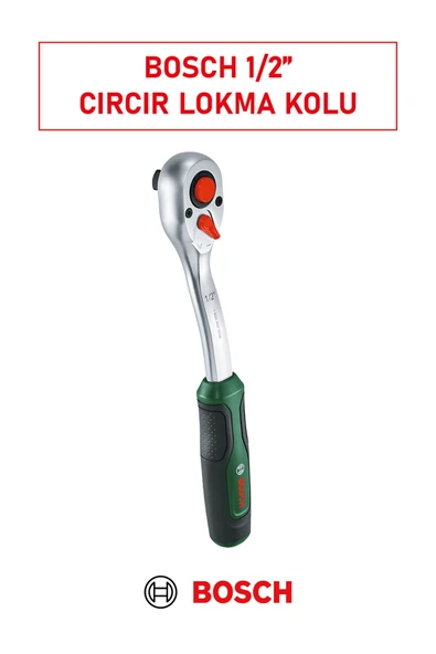 Bosch 1600 A03 17V 1/2 Inch Cırcır Lokma Kolu ürün görseli 1