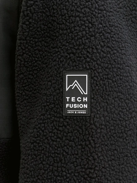 JACK JONES Teddy Ceket Erkek Peluş Mont 12284827 - Resim 7