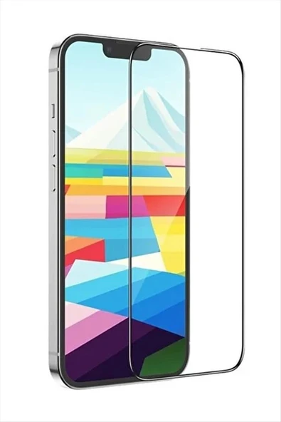 OBENIM iPhone 15 Uyumlu Kırılmaz Cam Ekran Koruyucu 9H Temperli Cam Tam Kaplama Ultra Şeffaf