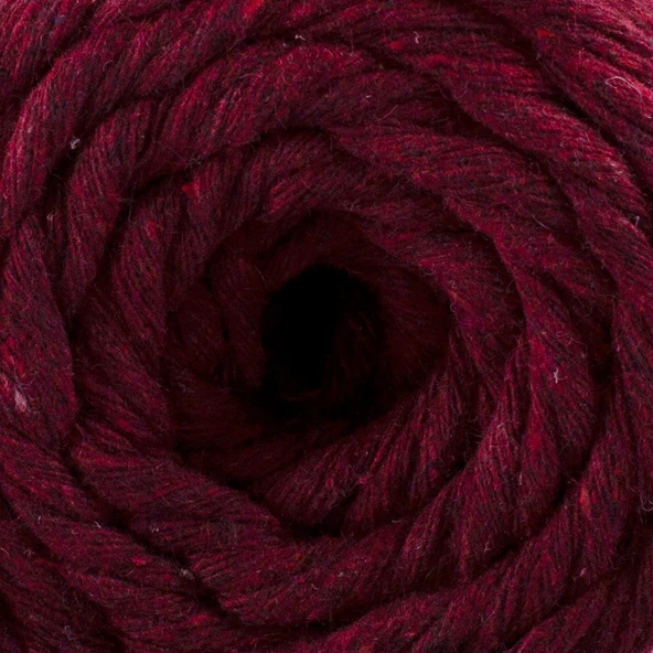 La Mia Boho Slim Bordo El Örgü İpi -L065 - 34200 - Resim 2