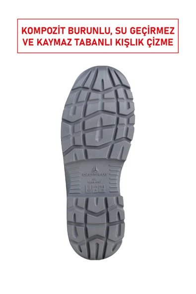 Delta Plus TAKU S3 CI WRU FO CR SRC | S3 Sertifikalı, Termal Astar ve Kaymaz Özellikli İş Çizmesi - Resim 3