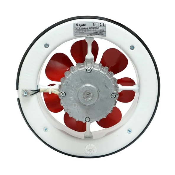 Ayas 20 cm Cam Aspiratörü BTA-200-4K-M - 3