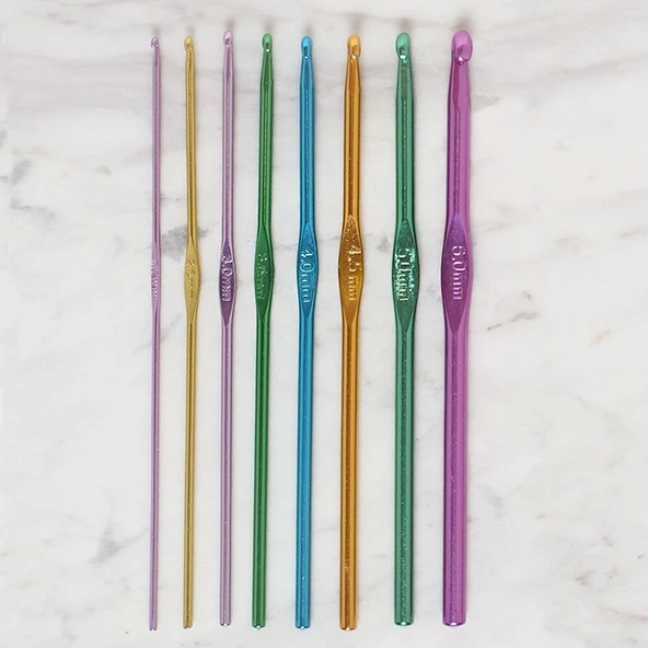 Loren Çantalı Tığ ve Örgü Aksesuarları Seti - Resim 5