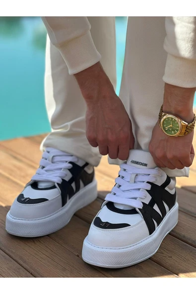 CH2407 - CBT Star-X Erkek Spor Ayakkabı BEYAZ/SIYAH ürün görseli 1