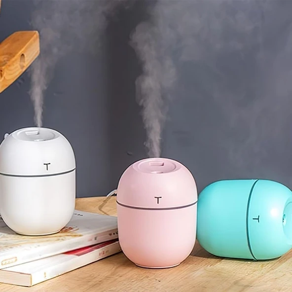 BUFFER® Işıklı Kuru Havayı Azaltan ve Aromaterapi Deneyimi Sunan Hava ve Oda Nemlendirici - 2