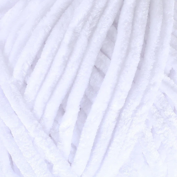 La Mia Mellow Beyaz El Örgü İpi - 901 - 34150 - Resim 2