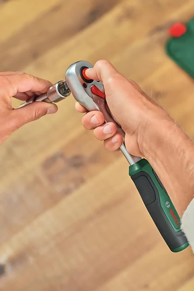 Bosch 1600 A03 17V 1/2 Inch Cırcır Lokma Kolu - Resim 3