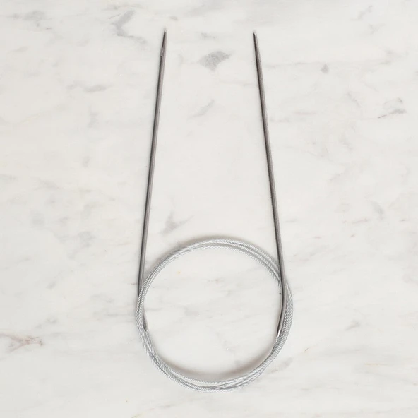 Loren Crafts 2.5 mm Çelik Misinalı Şiş 100 cm ürün görseli 1