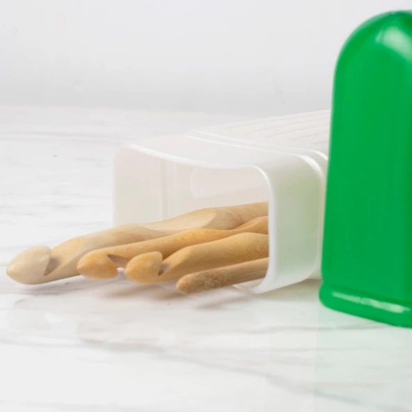 Loren 20 cm Koyu Yeşil Tığ Kutusu - Resim 2