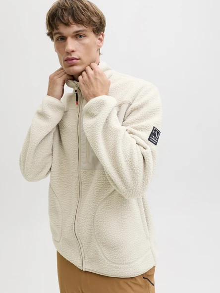 JACK JONES Teddy Ceket Erkek Peluş Mont 12284827 ürün görseli