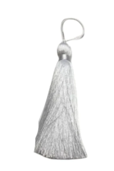 Püskül Tekli 10 cm 1 Adet Ekru ürün görseli 1