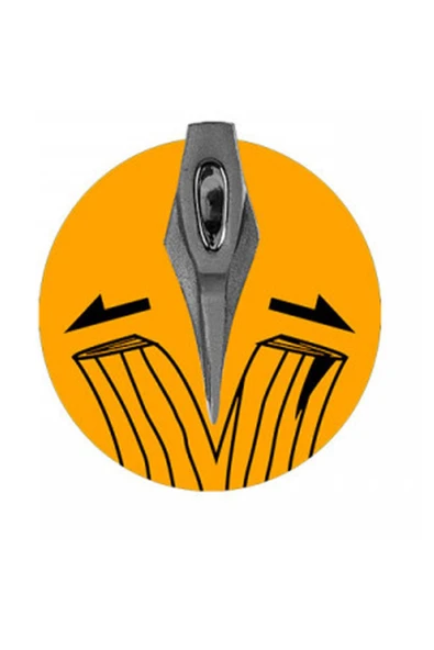 Ingco Fiberglass Saplı Balta 1000 Gr Hax03010008 - Resim 3