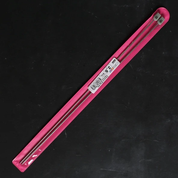 Loren Crafts 2,5 mm 35 cm Titanyum Örgü Şişi - Resim 2