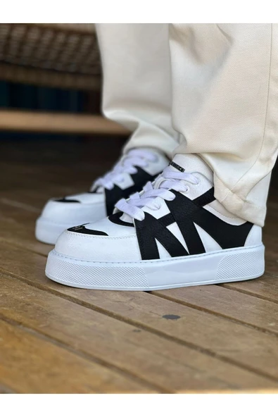 CH2407 - CBT Star-X Erkek Spor Ayakkabı BEYAZ/SIYAH - Resim 2