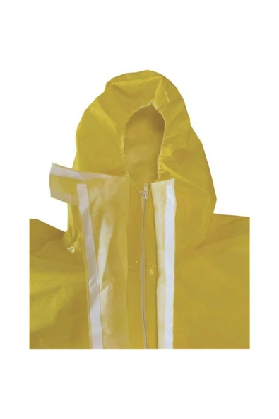 Delta Plus Dt300 Deltachem Kapüşonlu Unisex Tulum  Tıp 3b  Tek Kullanımlık  Kenarları Su Geçirmez - Resim 5