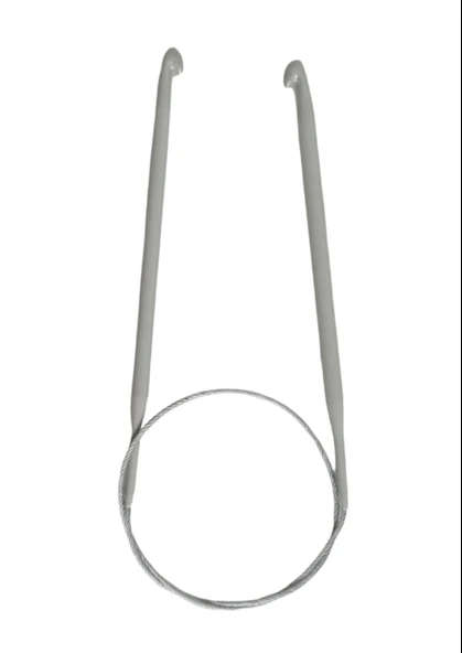 Misinalı Çelik Gagalı Tığ Şiş 4,5 Numara 60 cm