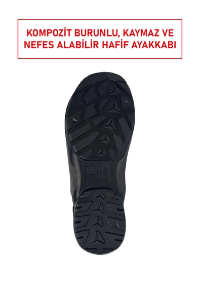Delta Plus POSITANO S1P SR İş Ayakkabısı | Hafif, Kaymaz, Kompozit Burunlu ve Nefes Alabilir Tasarım - Resim 3