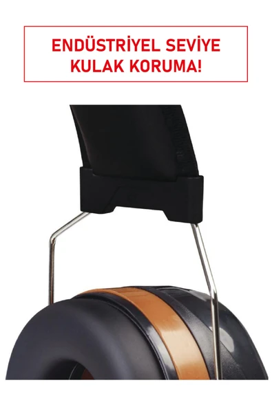 Delta Plus Magny Cours 33 dB Profesyonel Gürültü Önleyici Kulaklık, ABS Gövde, Ayarlanabilir Başbant - Resim 2