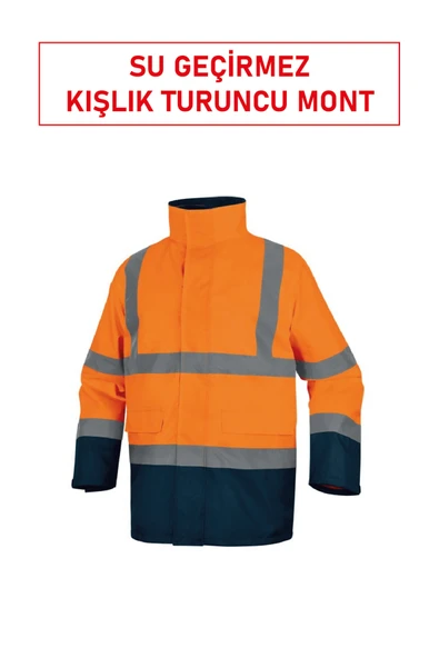 Delta Plus SPEED 5+1 Parka | Oxford Kumaş, Su Geçirmez ve Reflektörlü Kışlık İş Montu ürün görseli