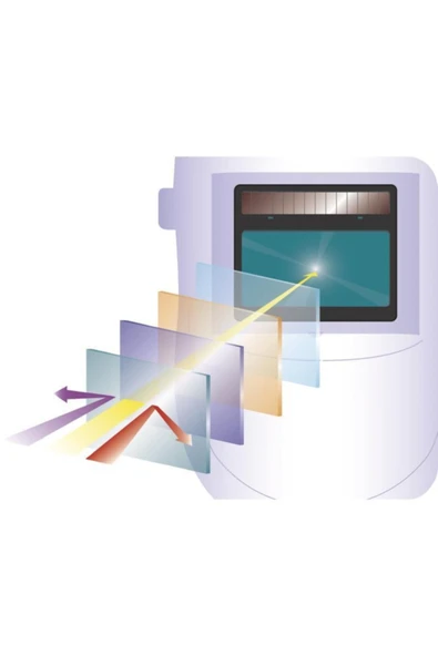 Delta Plus Screen Elektrikli Ark Kaynağı Kaskı - Resim 3