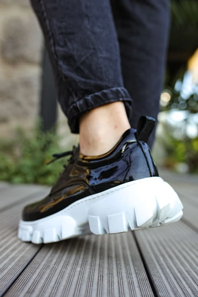 CH093 - RBT Castle Erkek Ayakkabı SIYAH - Resim 3