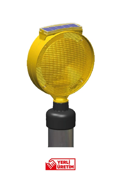 VATAN TRAFİK Evelux 12242 UB R Esnek Şerit Ayırıcı | Yüksek Görünürlük, Reflektörlü, Darbe Dayanımlı Delinatör - Resim 7