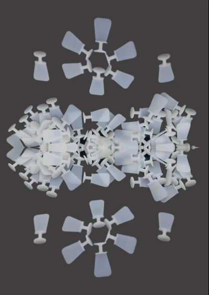 Perde Düğme Makine Dikmeli 1.000'li