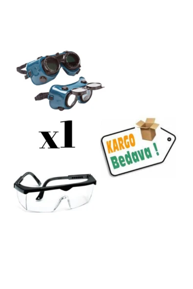 Baymax Kaynakçı Gözlüğü Ve Basit Tip Gözlük ürün görseli 1