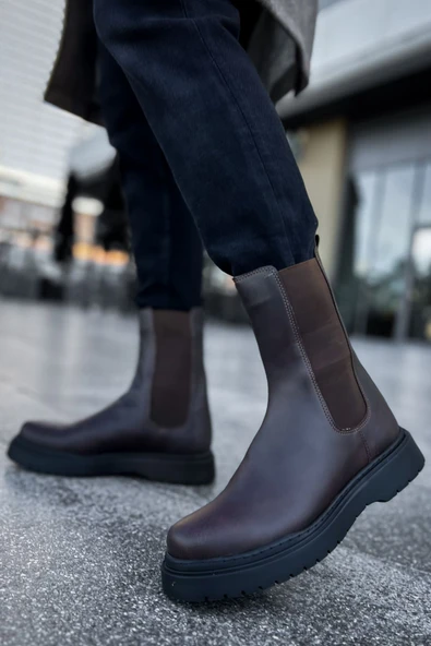 CH223 - CST Alaska Erkek Bot KAHVE - Resim 2