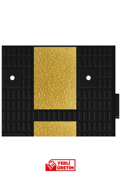 Evelux 12108 YK Kauçuk Şaseli Yol Kasisi | Reflektörlü Profesyonel Hız Kesici - Resim 4