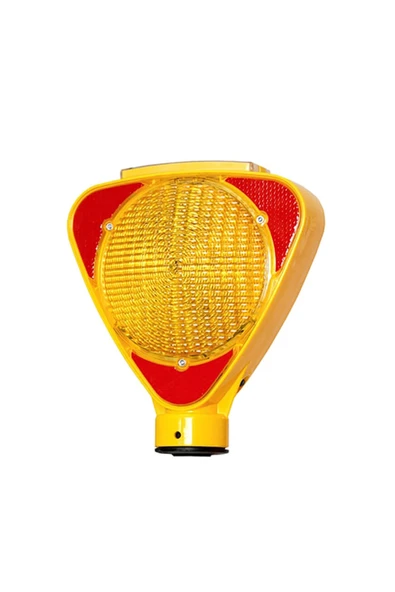 Evelux Solar Üçgen Flaşör sarı ürün görseli 1