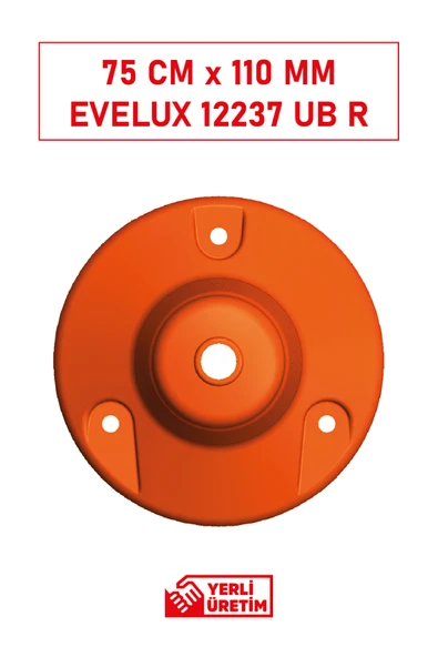 Evelux TPU ŞERİT AYIRICI ESNEK DELİNATÖR (SOKETLİ) (12237UBR) (75 cm x110 mm) - Resim 3