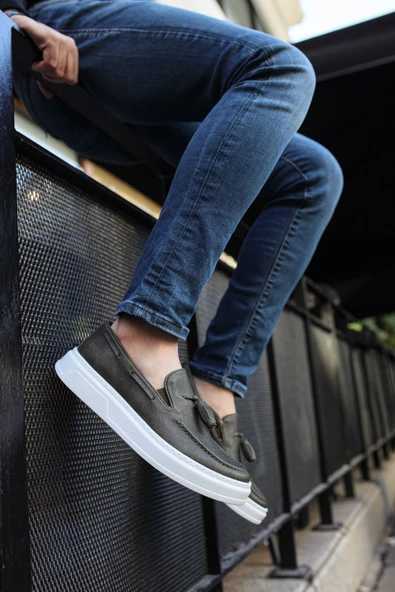 CH127 - CBT Loafer-X Erkek Ayakkabı HAKI - Resim 3