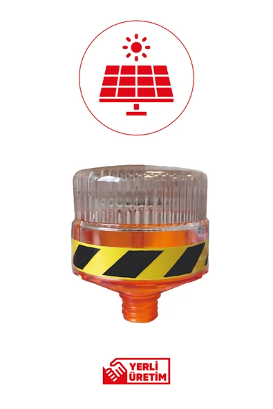 Evelux Solar Ledli Flaşör Lamba ürün görseli 1